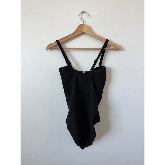 Sea Level Australia Spinnaker U Bar Bandeau One-Piece – Black – US Size 6 – NWT - Picture 9 of 9